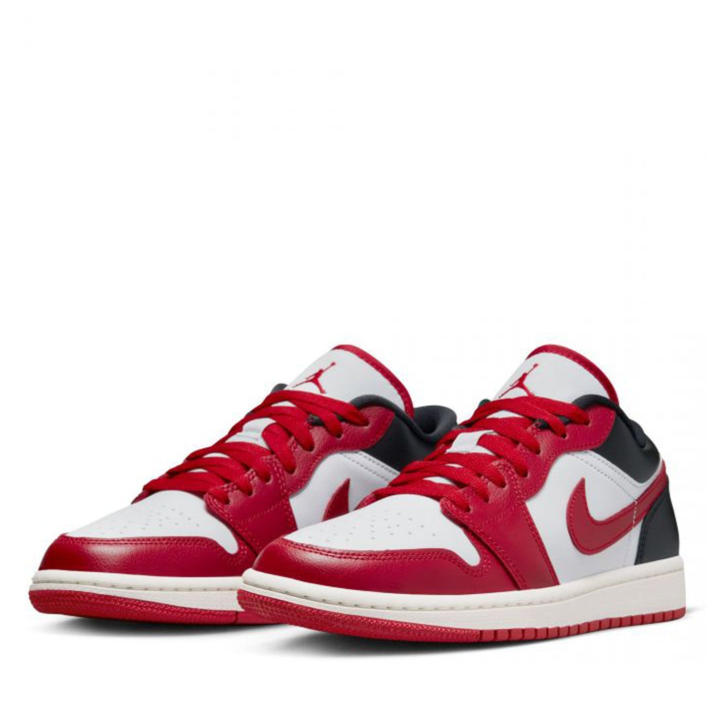 Women's Air Jordan 1 Low - White/Gym Red