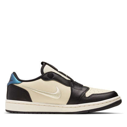 Women's Air Jordan 1 Retro Low Slip - Fossil/Black