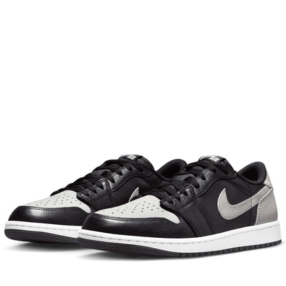 Air Jordan 1 Retro Low OG 'Shadow' - Black/Medium Grey