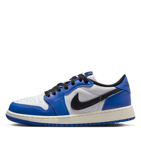 Air Jordan 1 Low OG 'Game Royal' (GS)- White/Black