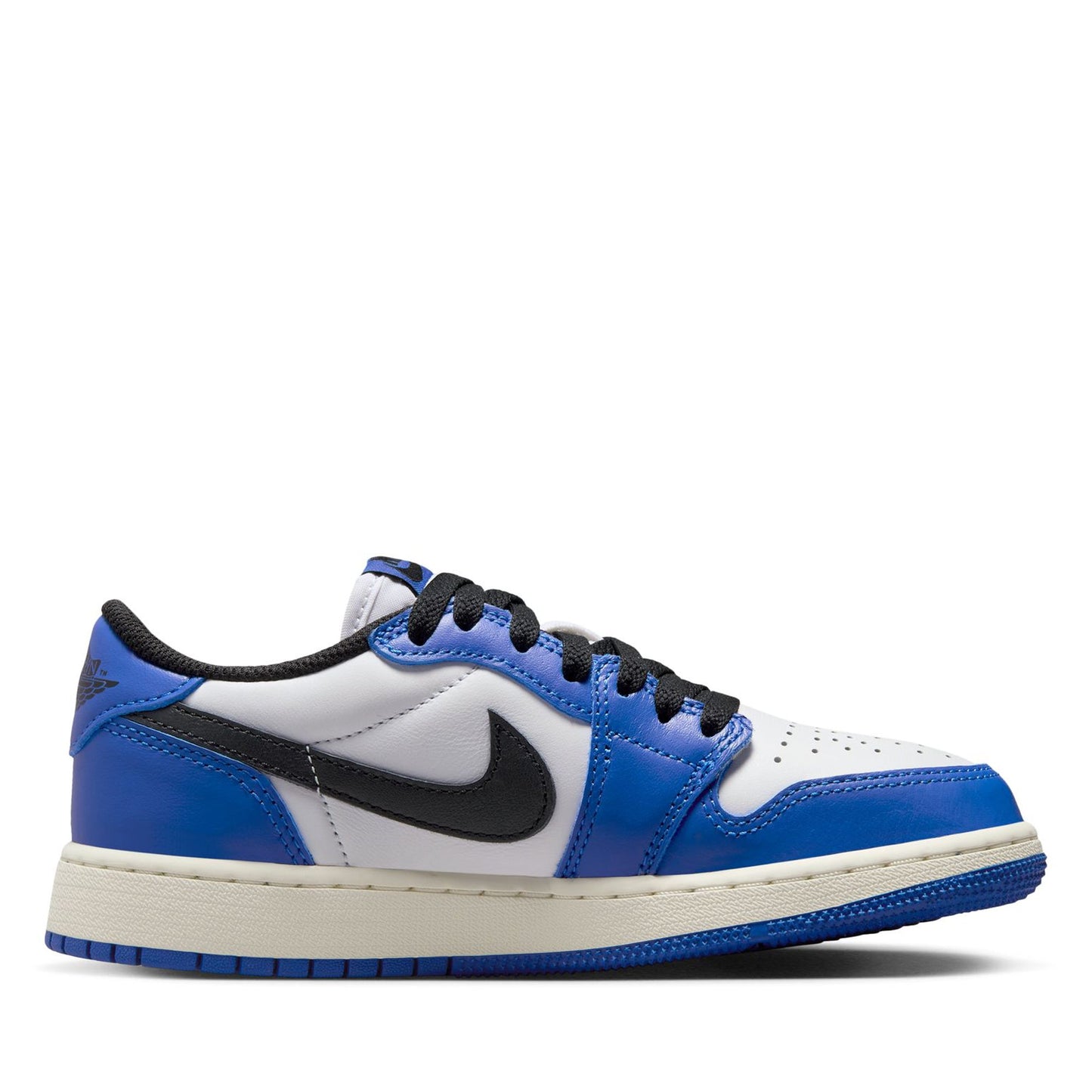 Air Jordan 1 Low OG 'Game Royal' (GS)- White/Black