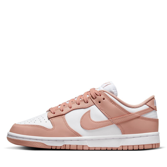 Women's Nike Dunk Low - White/Rose Whisper