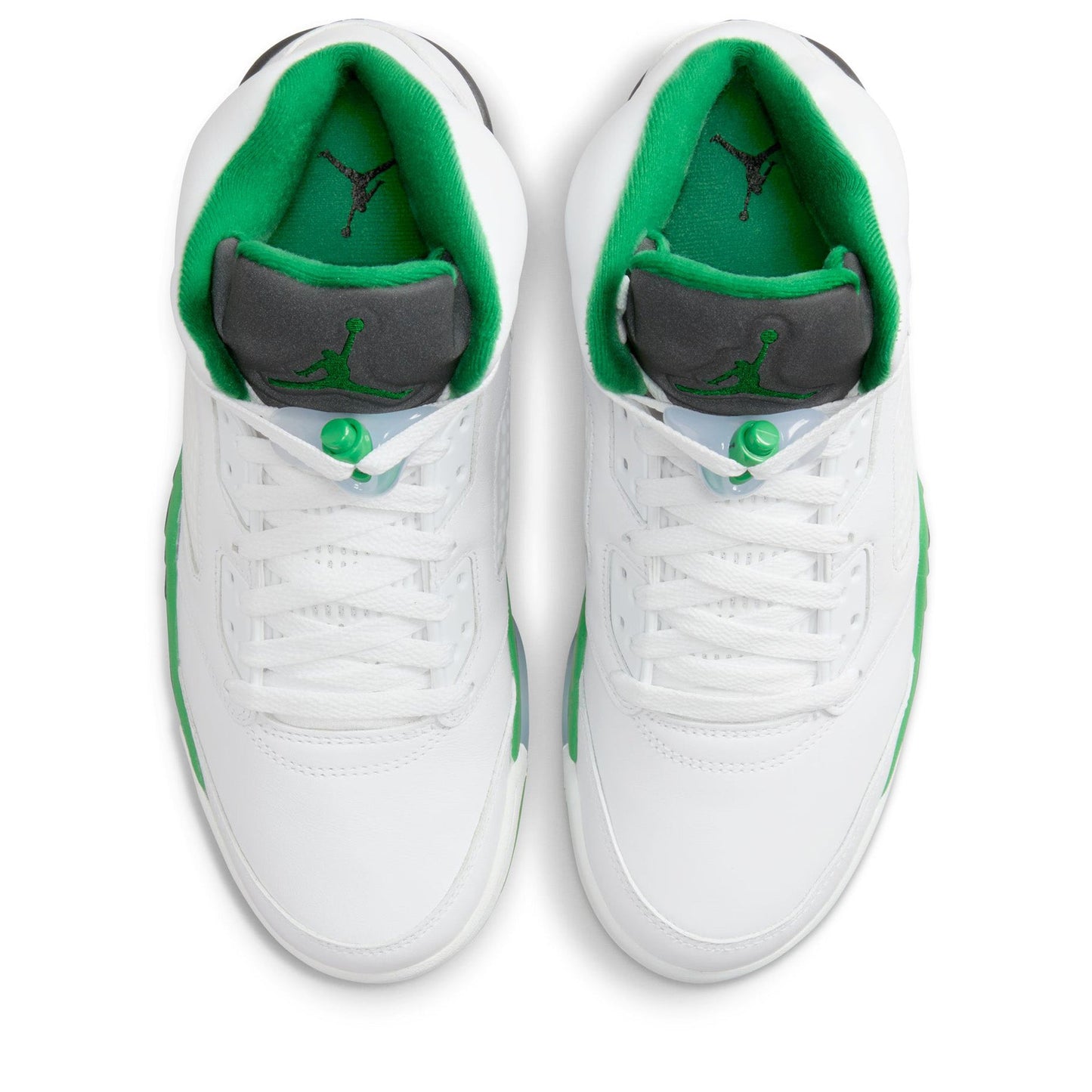 Women's Air Jordan 5 Retro 'Lucky Green' - White/Lucky Green