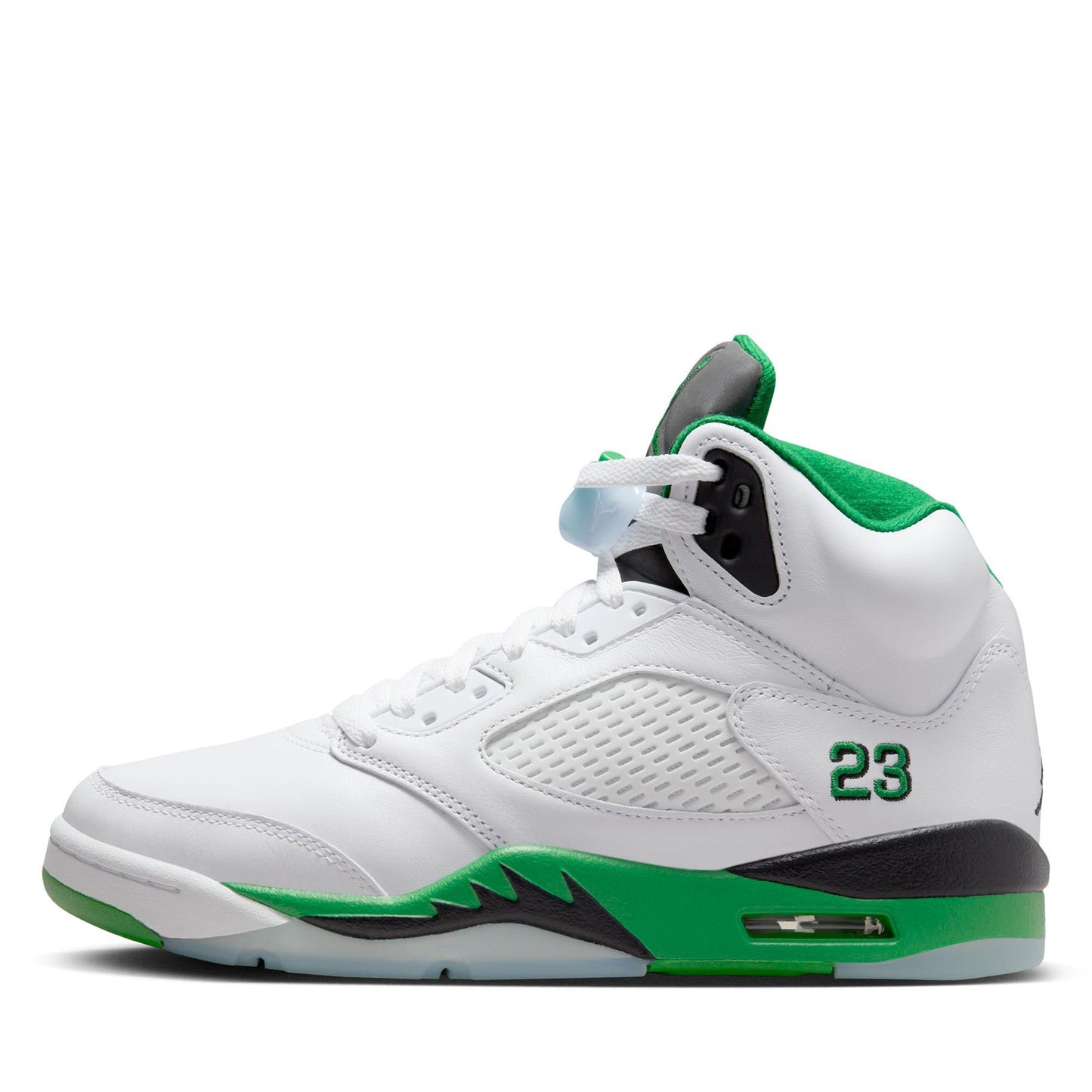 Women's Air Jordan 5 Retro 'Lucky Green' - White/Lucky Green