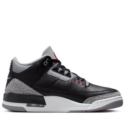 Air Jordan 3 Retro 'Black Cement' - Black/Fire Red