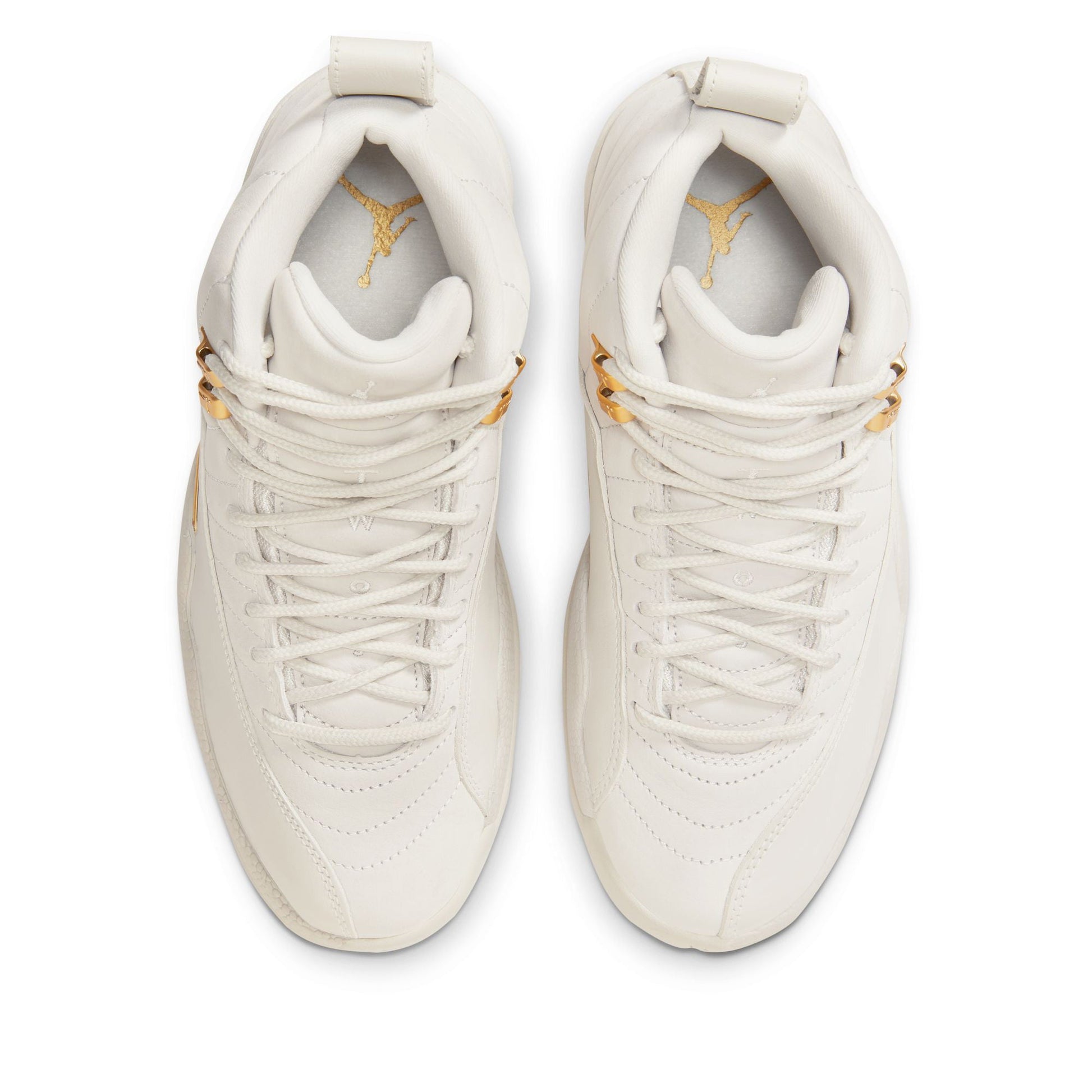 Women's Air Jordan 12 Retro - Phantom/Metallic Gold