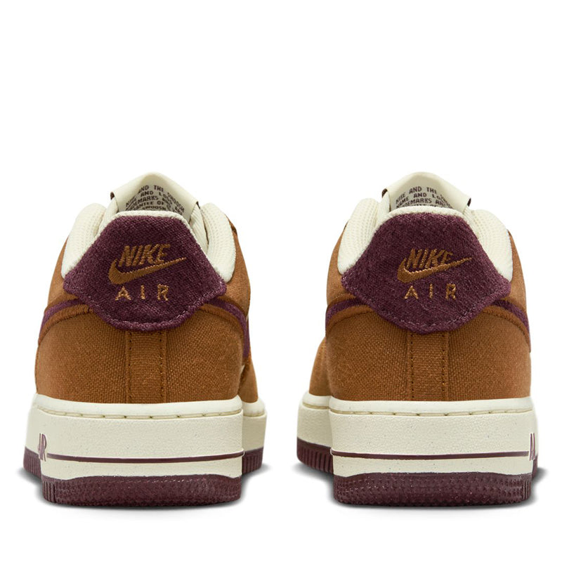 Nike Air Force 1 LV8 (GS) - Light British Tan/Burgundy Crush