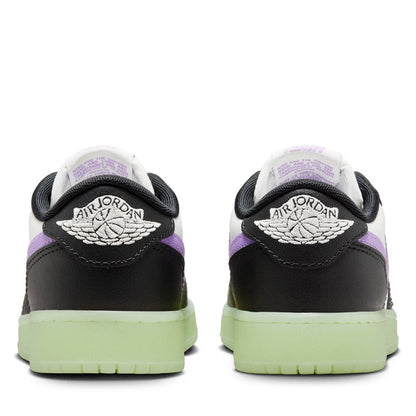 Air Jordan 1 Retro Low (GS) - Black/Black Raspberry