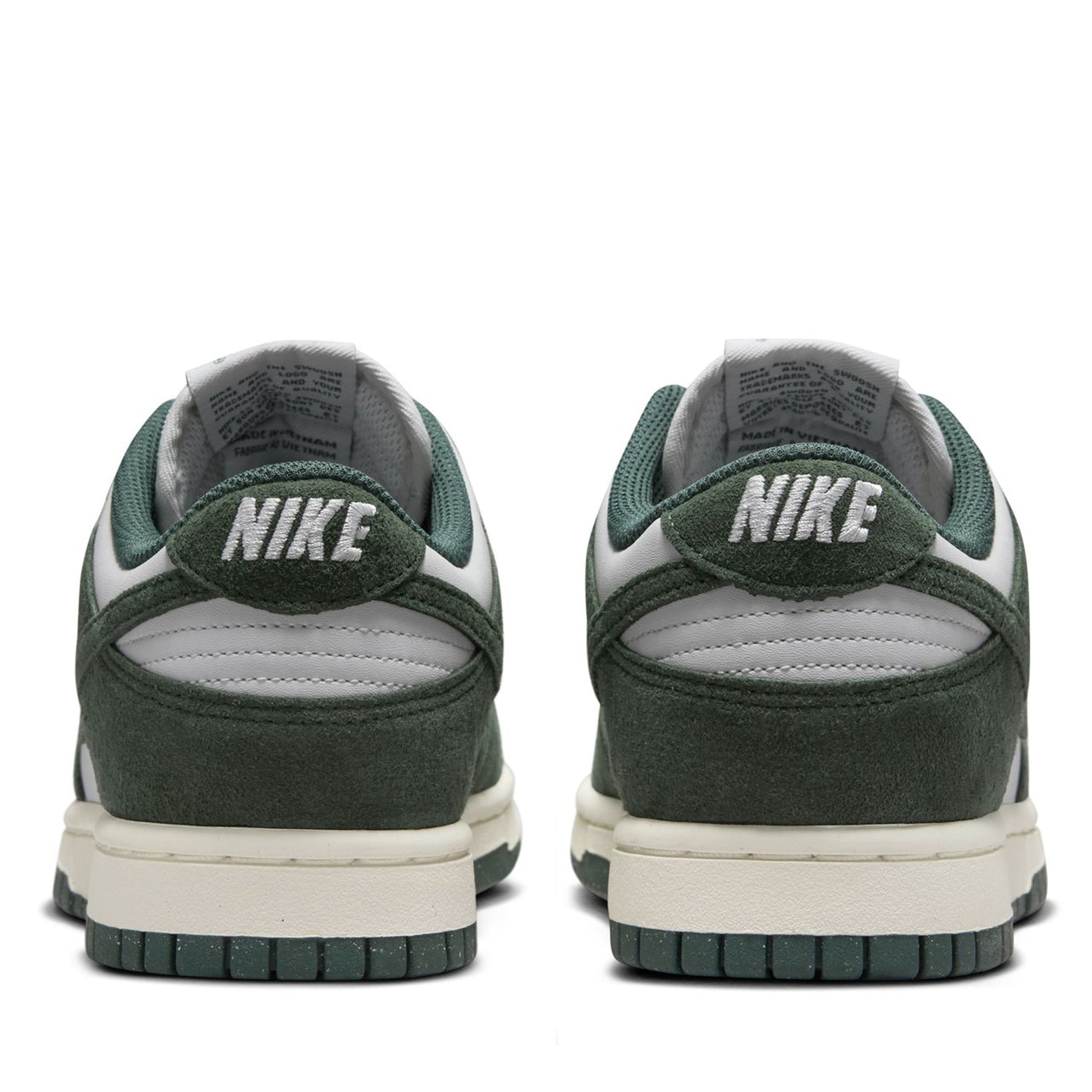 Women's Nike Dunk Low - Photon Dust/Vintage Green