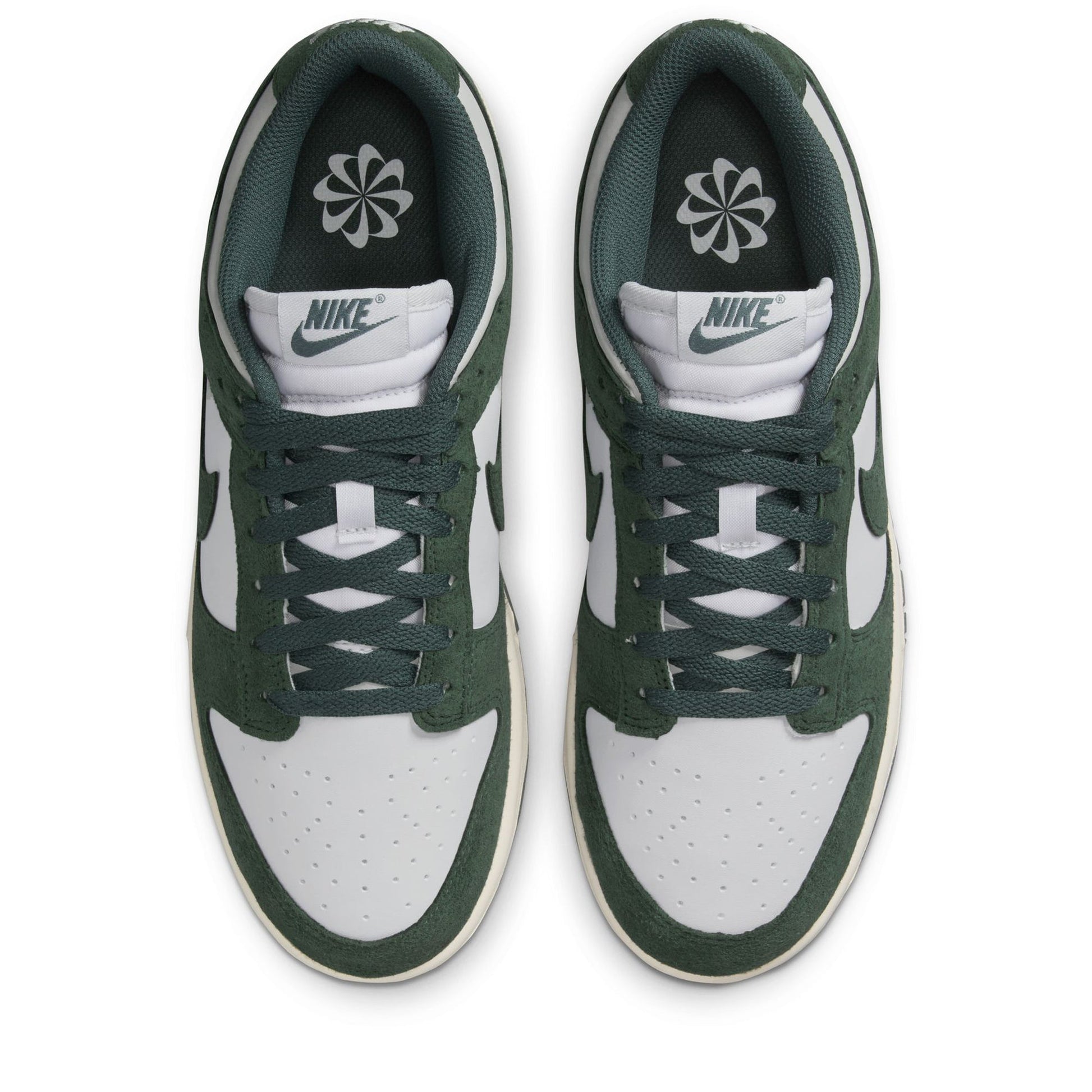 Women's Nike Dunk Low - Photon Dust/Vintage Green