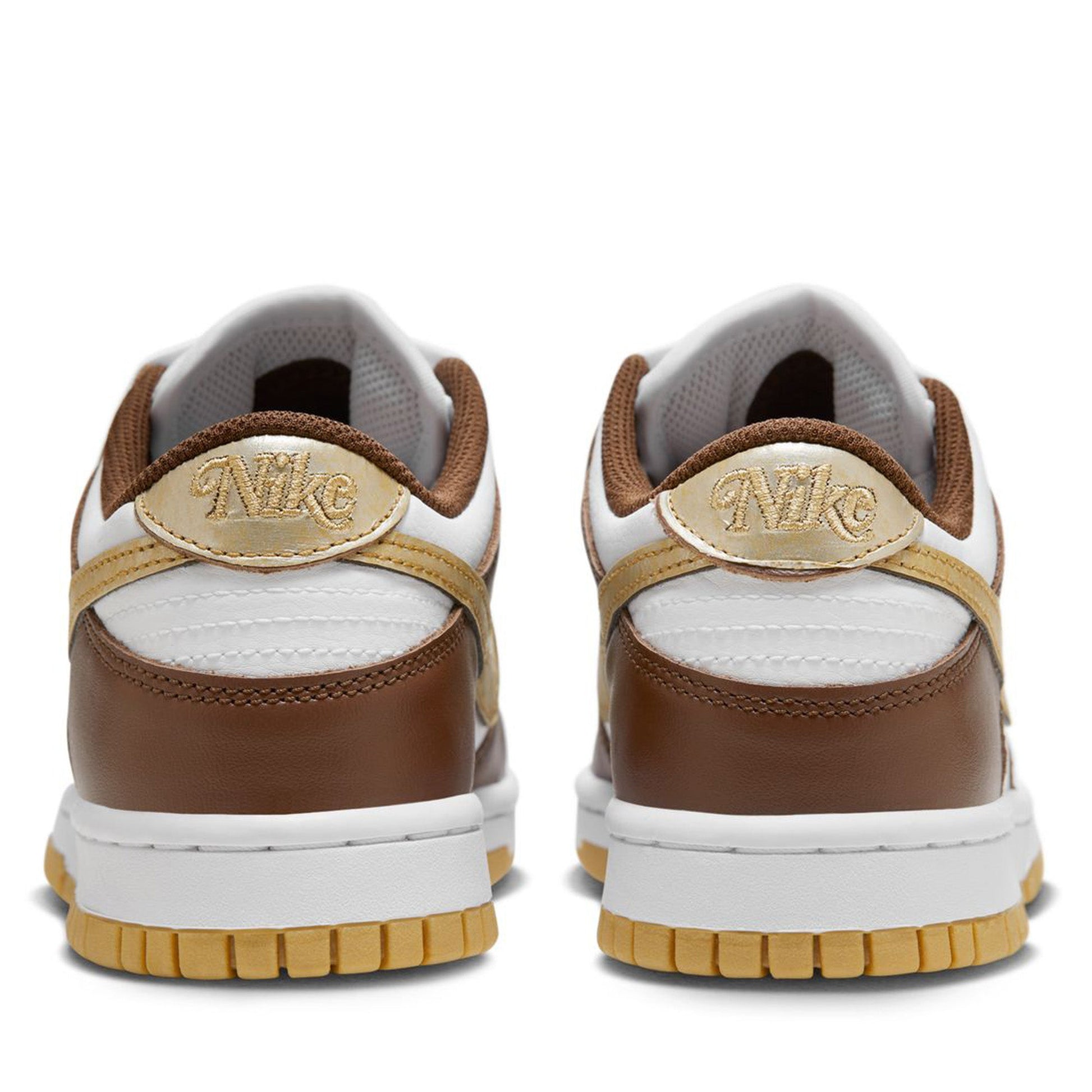 Nike Dunk Low (GS) - White/Metallic Gold