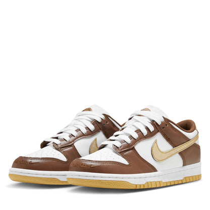 Nike Dunk Low (GS) - White/Metallic Gold