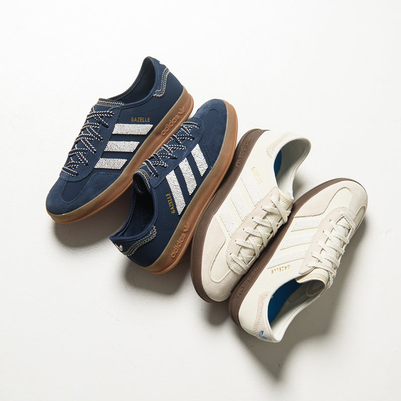 CLOT x Adidas Gazelle - Collegiate Navy/Off White