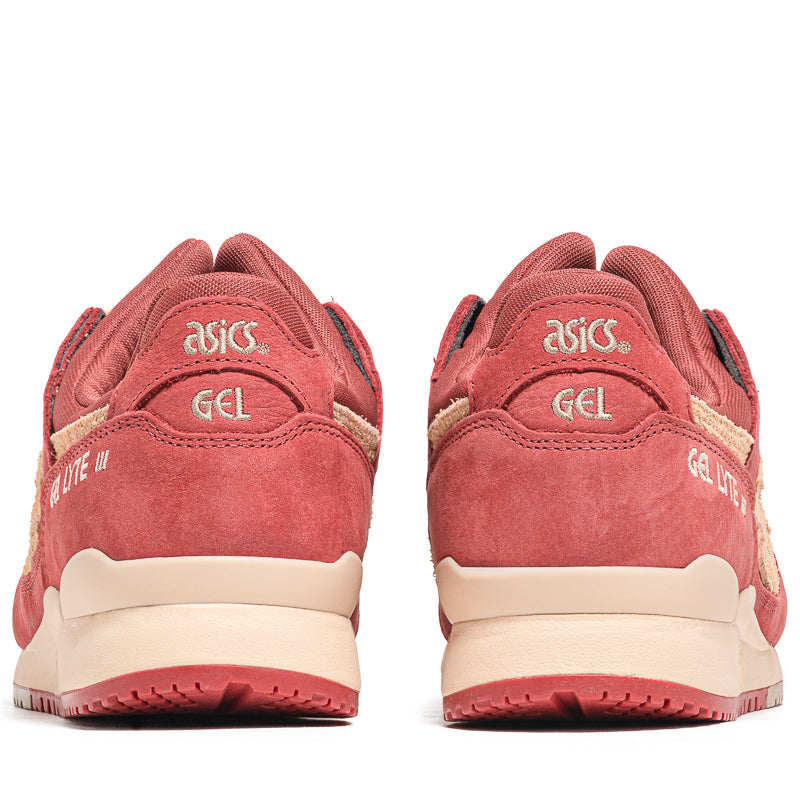 Asics Gel-Lyte III OG- Wood Crepe/Burnt Red