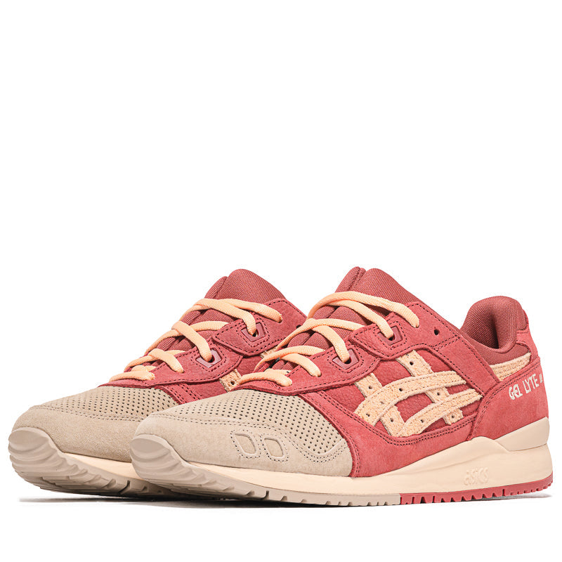 Asics Gel-Lyte III OG- Wood Crepe/Burnt Red