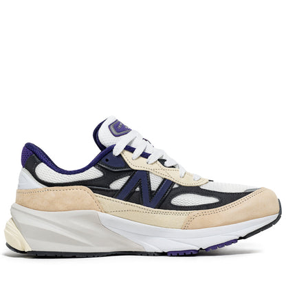 New Balance Made in USA 990v6 - White/Black Plum