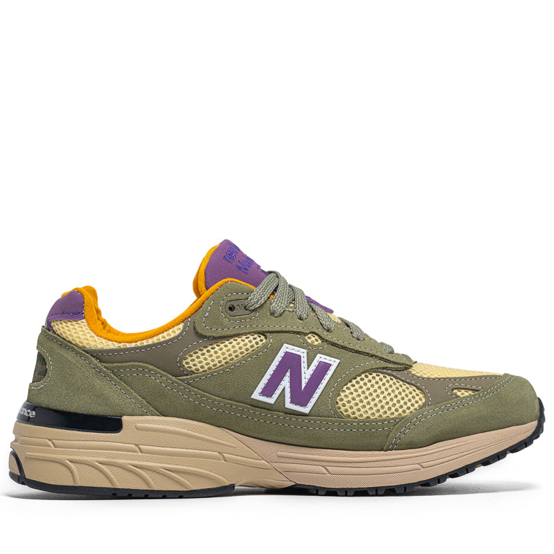 New Balance Made in USA 993 - Olive Leaf/Maize