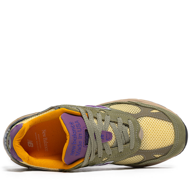 New Balance Made in USA 993 - Olive Leaf/Maize