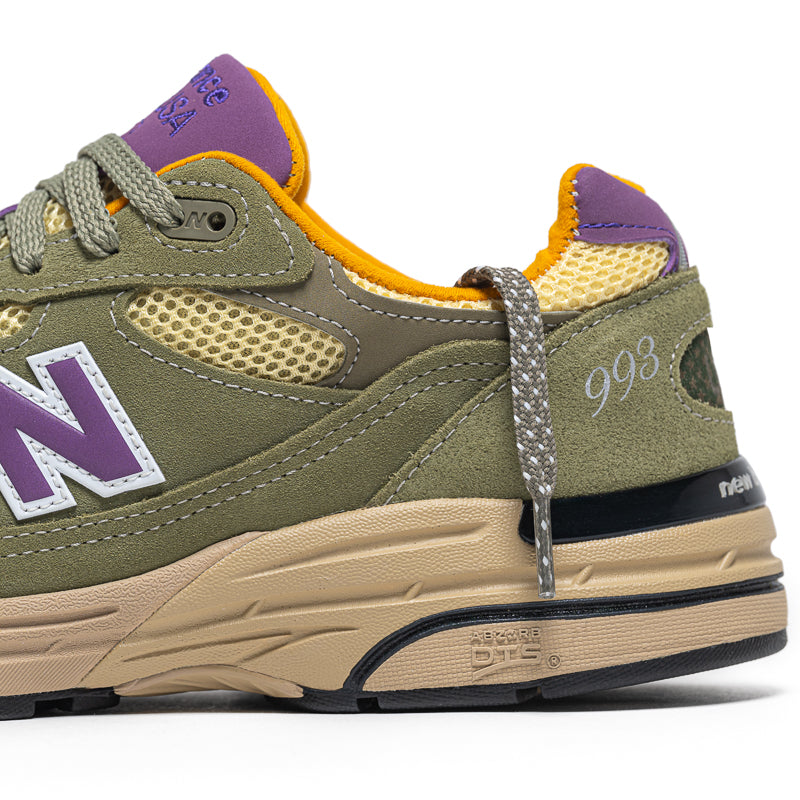 New Balance Made in USA 993 - Olive Leaf/Maize