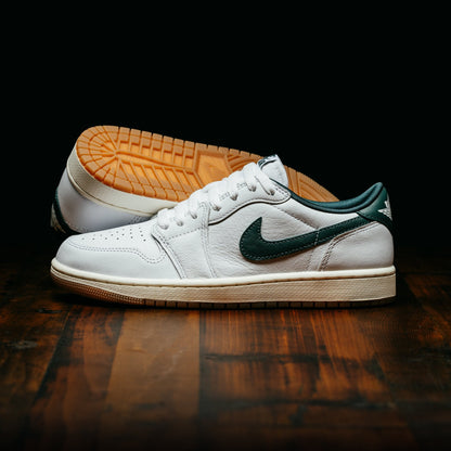 Women's Air Jordan 1 Low OG - White/Oxidized Green