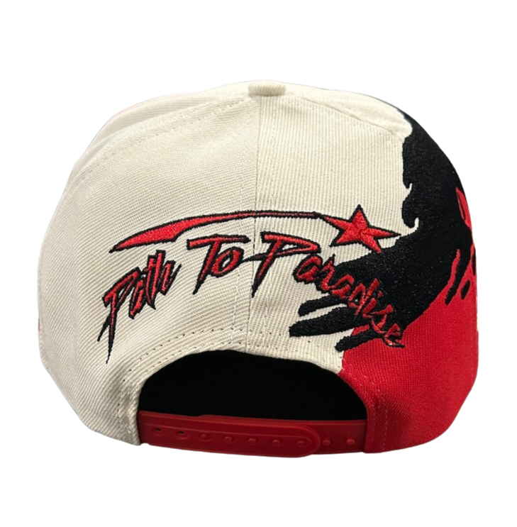 Hellstar 'Paintbrush' Red Snapback