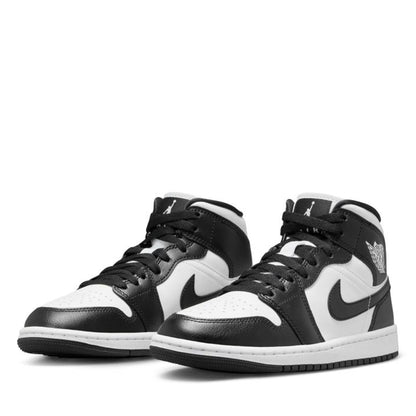 Women's Air Jordan 1 Mid - White/Black