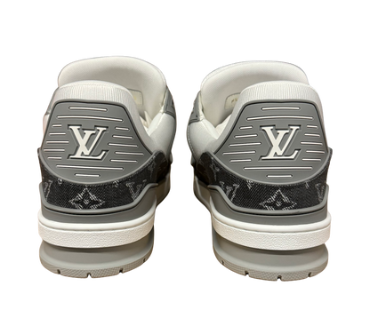 Louis Vuitton LV Trainer 'Grey Denim' Sneakers