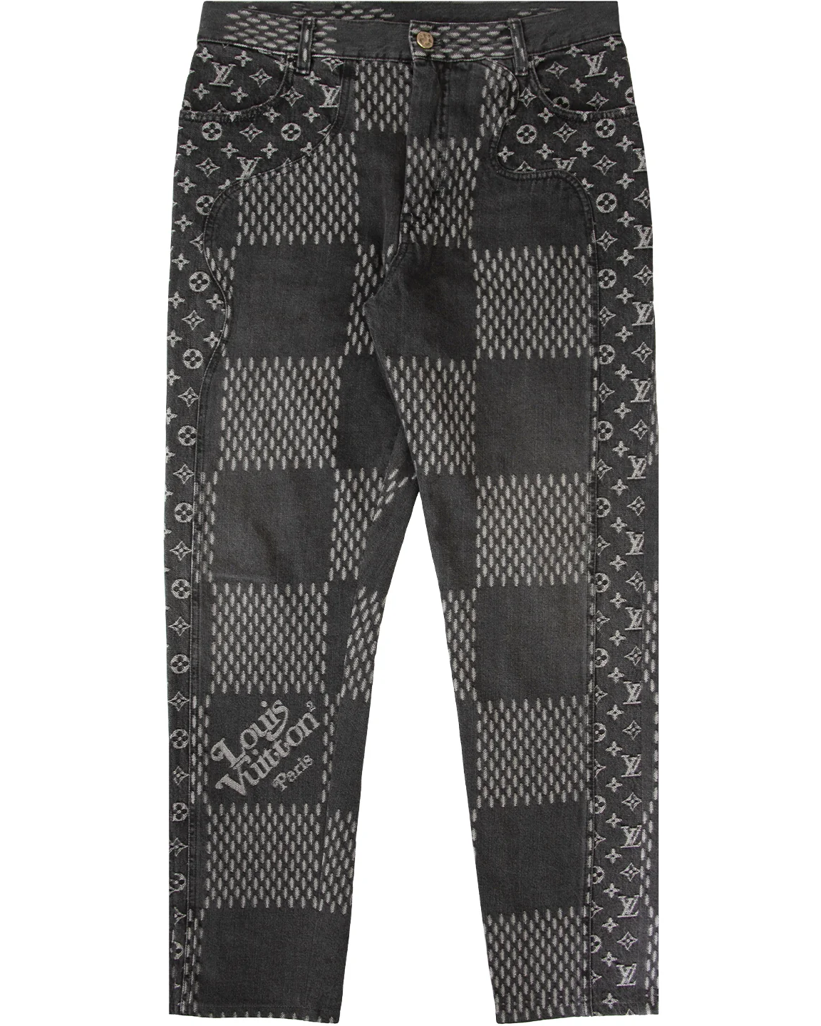 Louis Vuitton x Nigo 'Giant Damier' Jeans