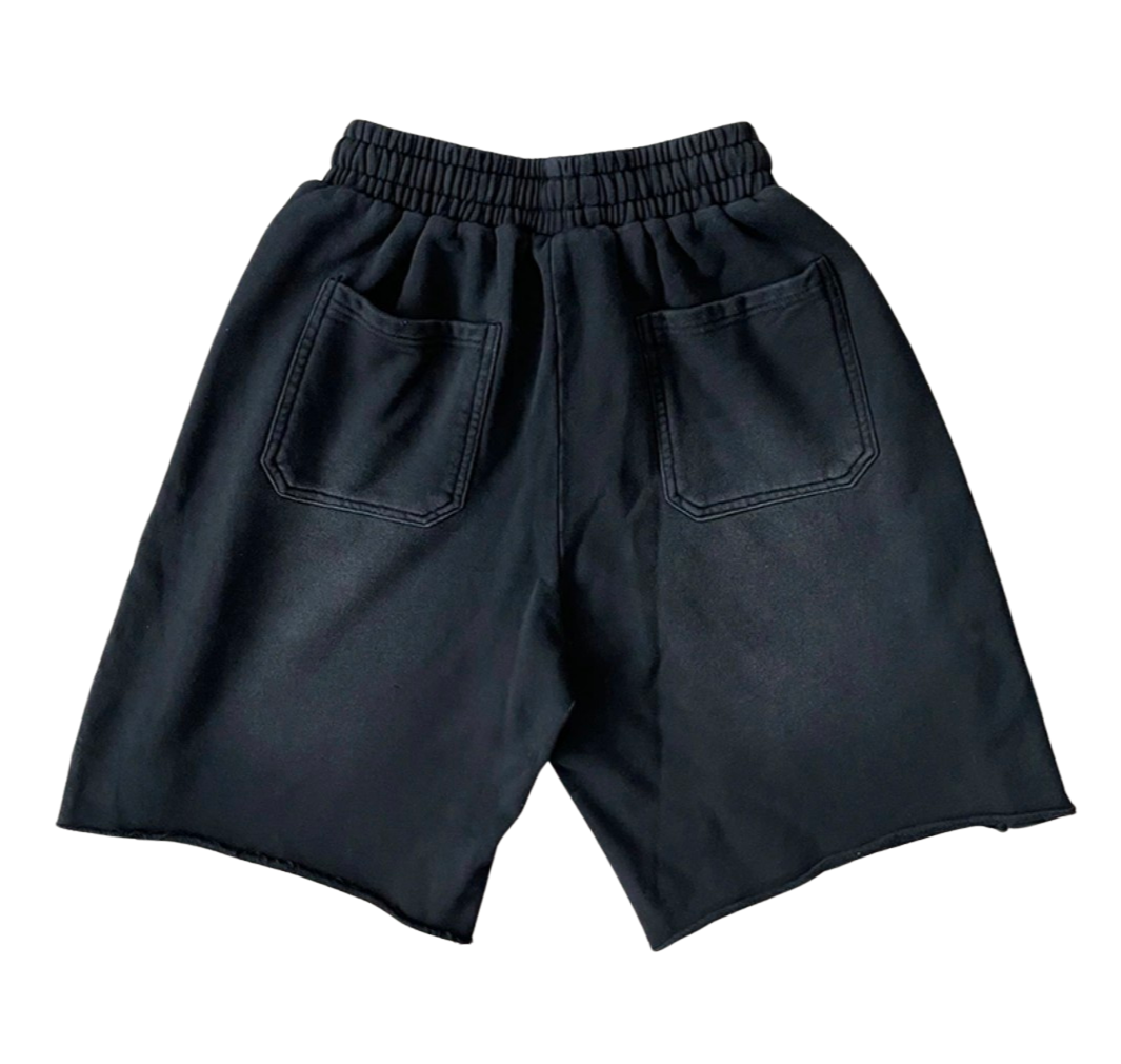 Hellstar Black Snap Shorts