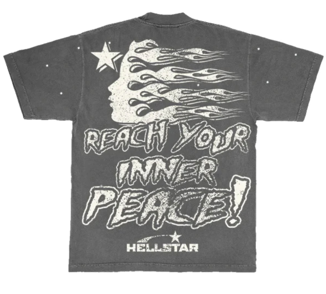 Hellstar 'Inner Peace' Black Tee