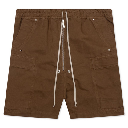 Rick Owens DRKSHDW 'Brown Khaki' Cargobela Shorts