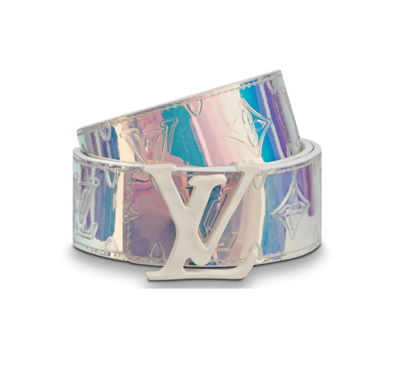 Louis Vuitton 'Prism' LV Monogram Shape Belt