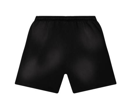 Hellstar Sports 'Flame' Black Shorts