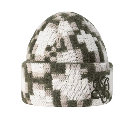 Louis Vuitton 'Olive Camo' Crush Beanie