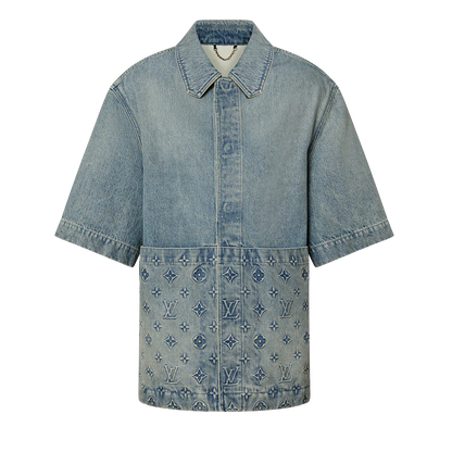 Louis Vuitton 'Monogram' Denim Workwear Shirt