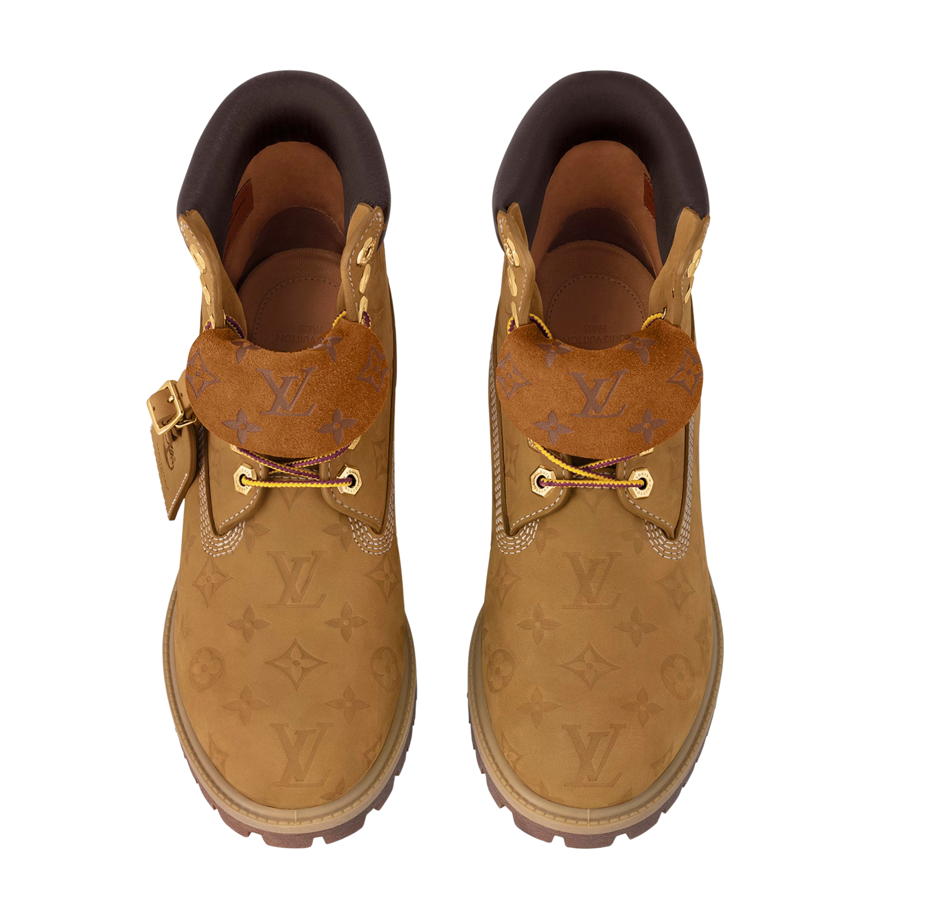 Louis Vuitton x Timberland 'Wheat' Boots