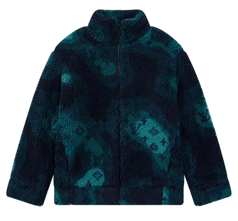 Louis Vuitton 'Green Camo' Fleece Jacket