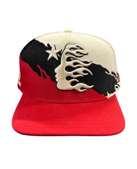 Hellstar 'Paintbrush' Red Snapback