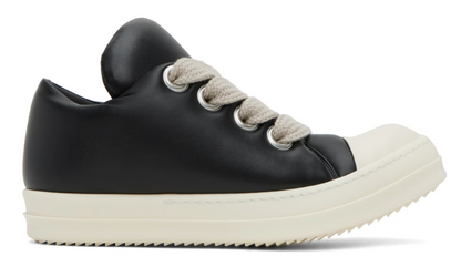 Rick Owens 'Black Padded' Jumbo Low Sneaker