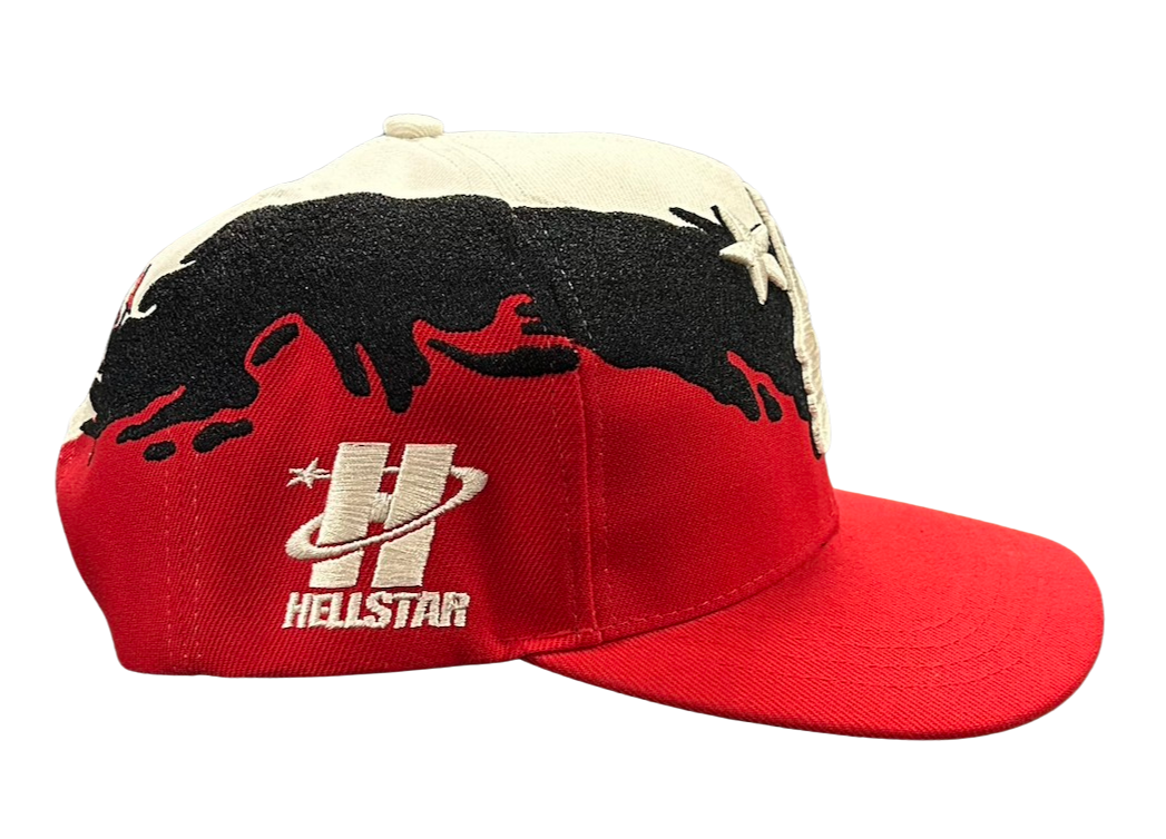 Hellstar 'Paintbrush' Red Snapback