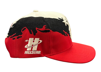 Hellstar 'Paintbrush' Red Snapback