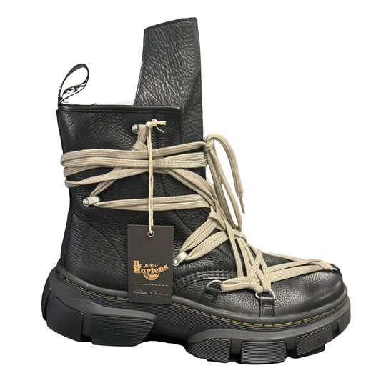 Rick Owens x Doc Martens 'DMXL' Megalace Black Boot