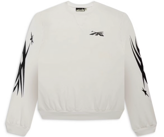 Hellstar Sports White Crewneck