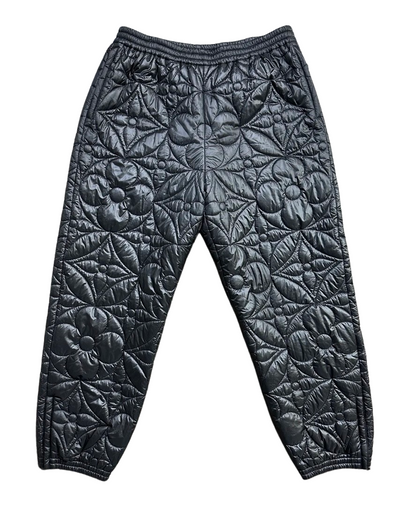 Louis Vuitton Black Monogram Quilted Pants