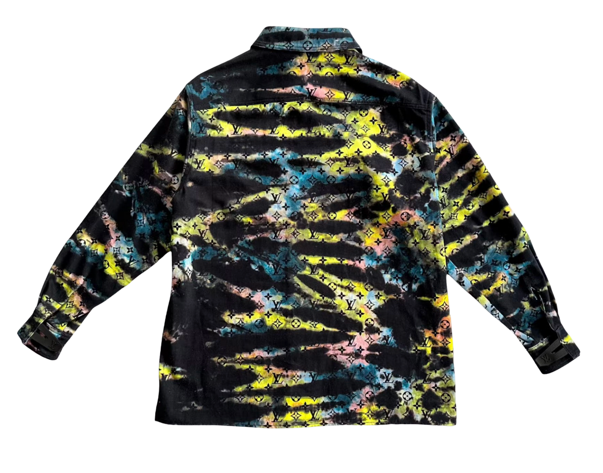 Louis Vuitton 'Monogram' Tie Dye Overshirt