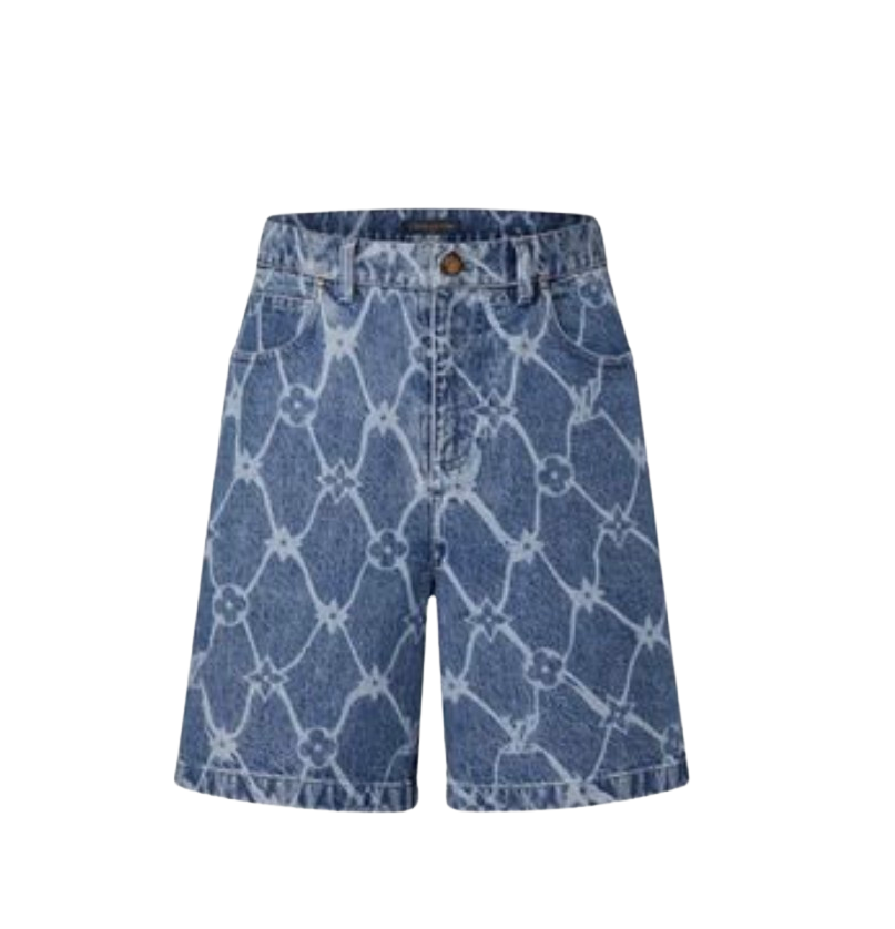 Louis Vuitton 'Fishnet Graphic' Shorts