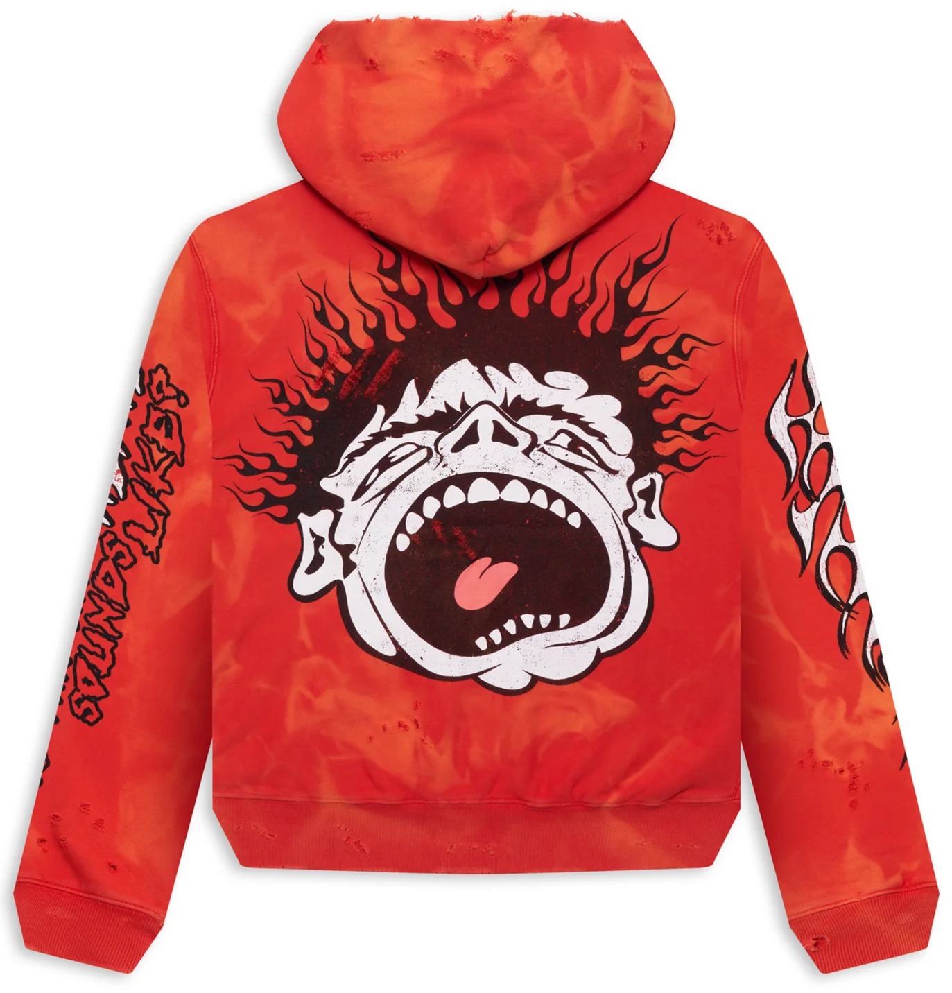 Hellstar 'Records' Lava Wash Hoodie