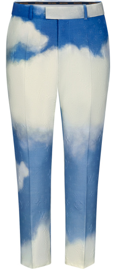 Louis Vuitton 'LV Clouds' Slim Pants