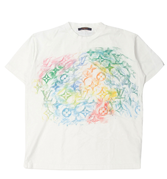 Louis Vuitton 'Multicolor Monogram' Watercolor Tee