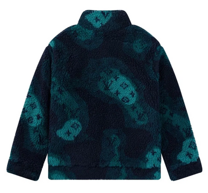 Louis Vuitton 'Green Camo' Fleece Jacket